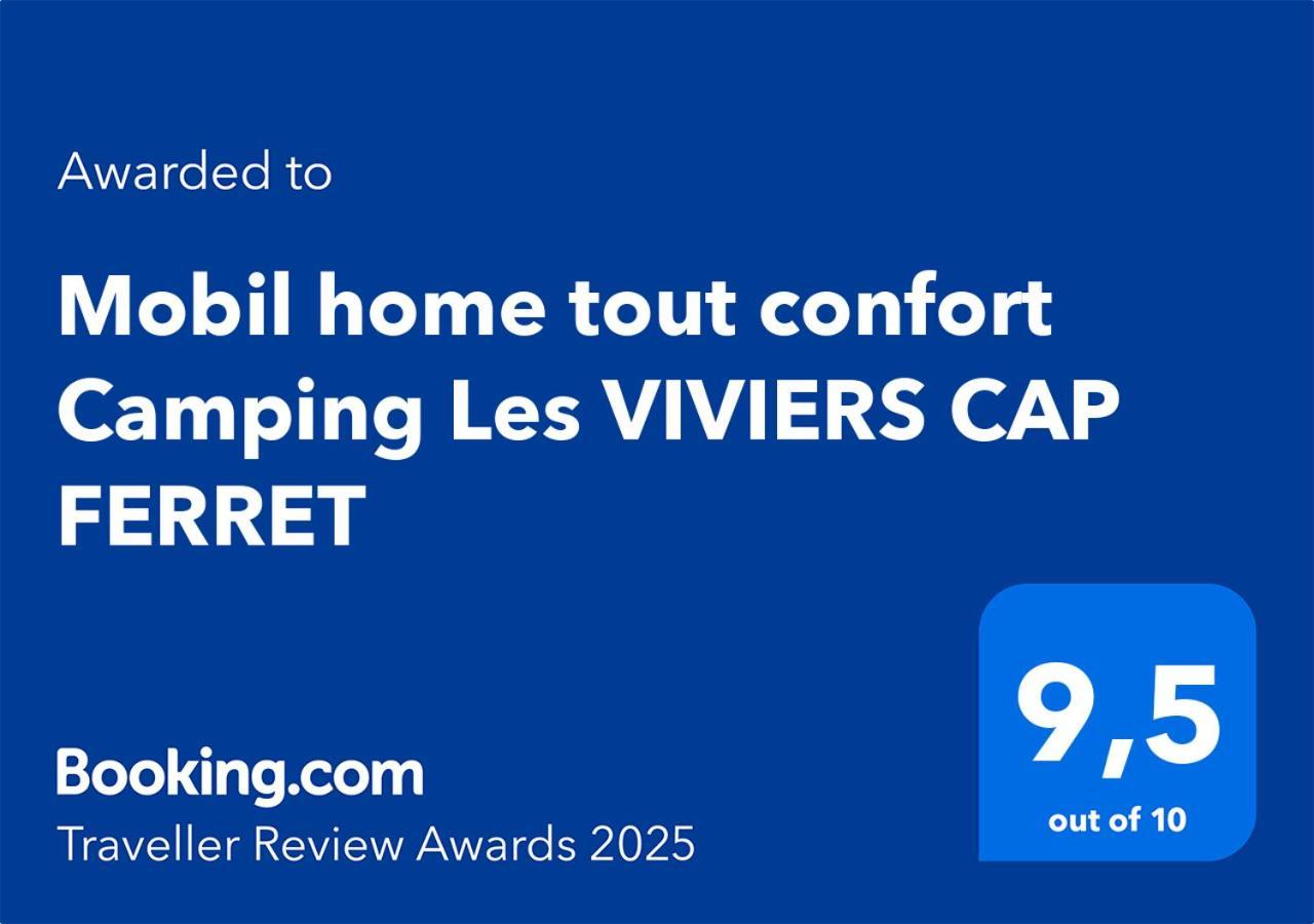 Mobil Home Tout Confort Camping Les Viviers Cap Ferret Lège-Cap-Ferret Extérieur photo